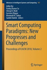 bokomslag Smart Computing Paradigms: New Progresses and Challenges