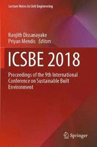 bokomslag ICSBE 2018
