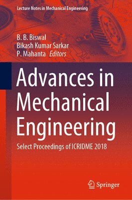 bokomslag Advances in Mechanical Engineering