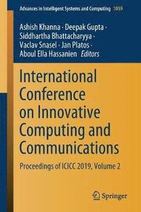 bokomslag International Conference on Innovative Computing and Communications