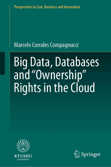 Marcelo Corrales Compagnucci - Big Data, Databases and "Ownership" Rights in the Cloud, Inbunden