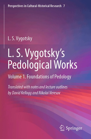 L. S. Vygotsky - L. S. Vygotsky's Pedological Works, Häftad
