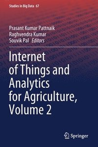 bokomslag Internet of Things and Analytics for Agriculture, Volume 2