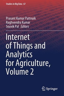 bokomslag Internet of Things and Analytics for Agriculture, Volume 2