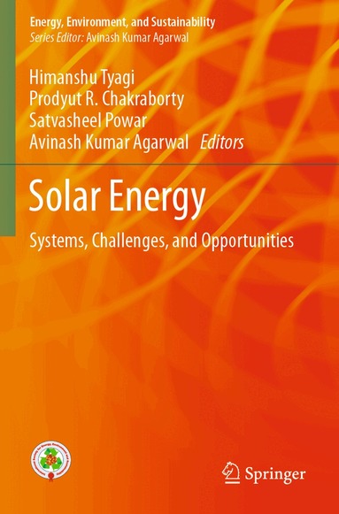 Himanshu Tyagi, Prodyut R. Chakraborty, Satvasheel Powar, Avinash Kumar Agarwal - Solar Energy, Häftad
