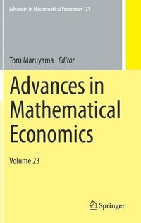 bokomslag Advances in Mathematical Economics
