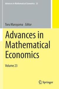 bokomslag Advances in Mathematical Economics