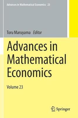 Advances in Mathematical Economics 1