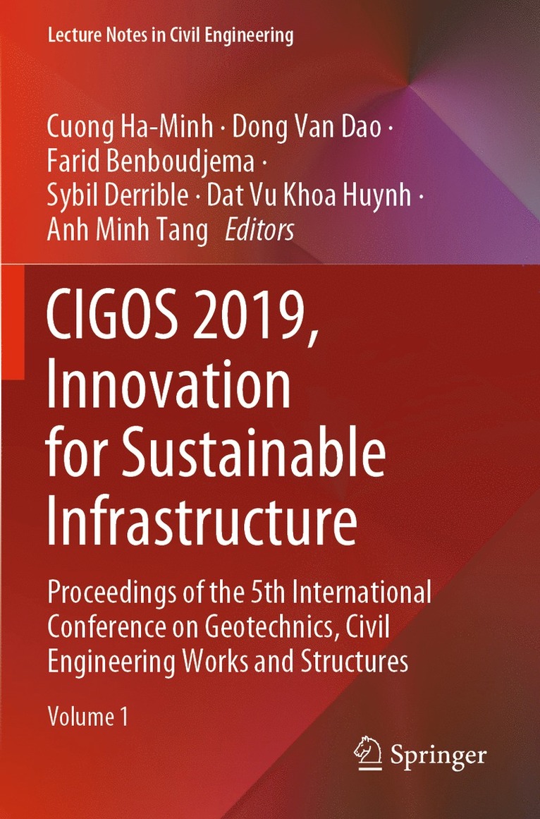 CIGOS 2019, Innovation for Sustainable Infrastructure 1