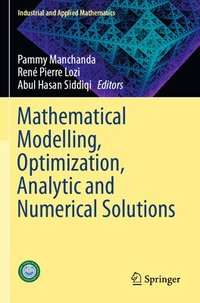 bokomslag Mathematical Modelling, Optimization, Analytic and Numerical Solutions