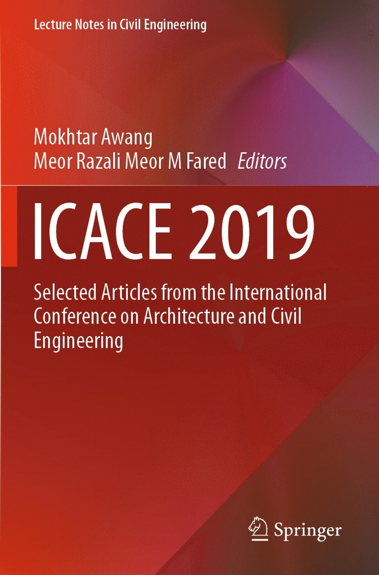 Mokhtar Awang, Meor Razali Meor M Fared, Meor Razali Meor M. Fared - ICACE 2019, Häftad
