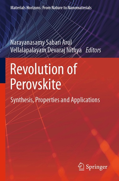 Narayanasamy Sabari Arul, Vellalapalayam Devaraj Nithya - Revolution of Perovskite, Häftad