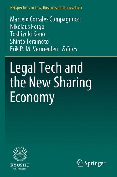 bokomslag Legal Tech and the New Sharing Economy