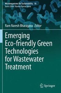 bokomslag Emerging Eco-friendly Green Technologies for Wastewater Treatment