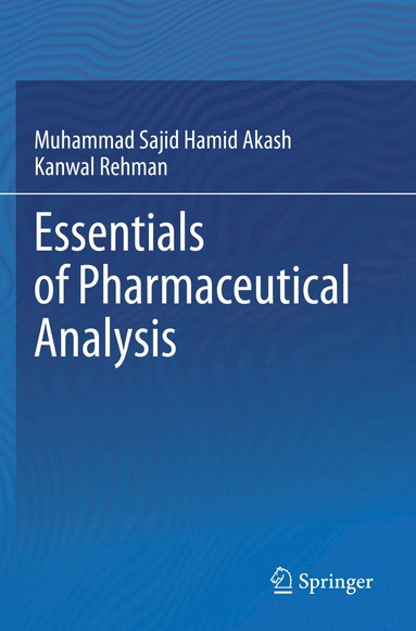 bokomslag Essentials of Pharmaceutical Analysis