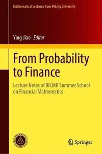 bokomslag From Probability to Finance