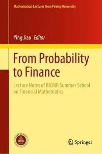 bokomslag From Probability to Finance