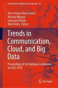 bokomslag Trends in Communication, Cloud, and Big Data
