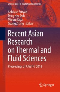bokomslag Recent Asian Research on Thermal and Fluid Sciences