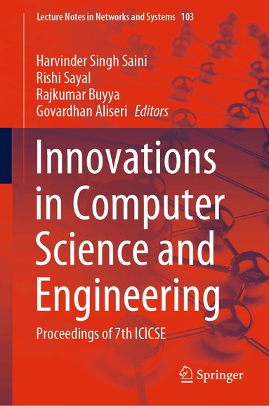 Harvinder Singh Saini, Rishi Sayal, Rajkumar Buyya, Govardhan Aliseri - Innovations in Computer Science and Engineering, Inbunden