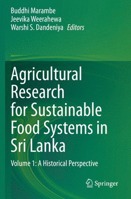 bokomslag Agricultural Research for Sustainable Food Systems in Sri Lanka