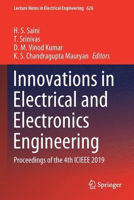 bokomslag Innovations in Electrical and Electronics Engineering