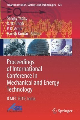 Proceedings of International Conference in Mechanical and Energy Technology 1