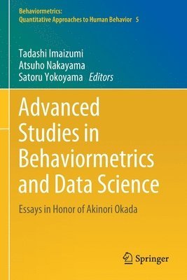 bokomslag Advanced Studies in Behaviormetrics and Data Science