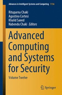 bokomslag Advanced Computing and Systems for Security