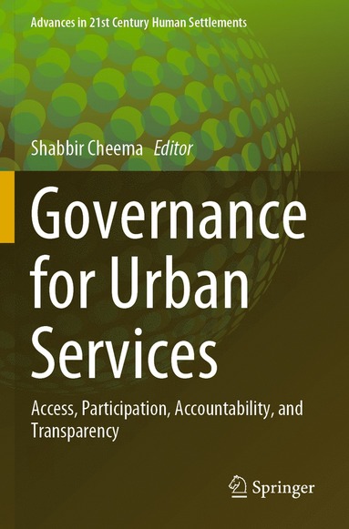 bokomslag Governance for Urban Services