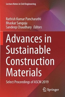 Advances in Sustainable Construction Materials 1