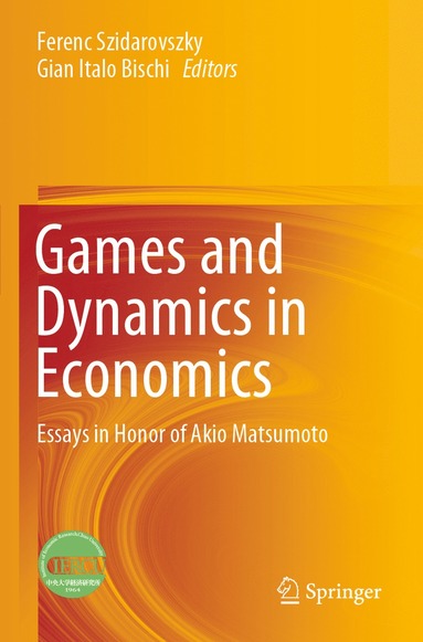 bokomslag Games and Dynamics in Economics