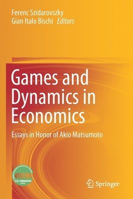 Games and Dynamics in Economics 1