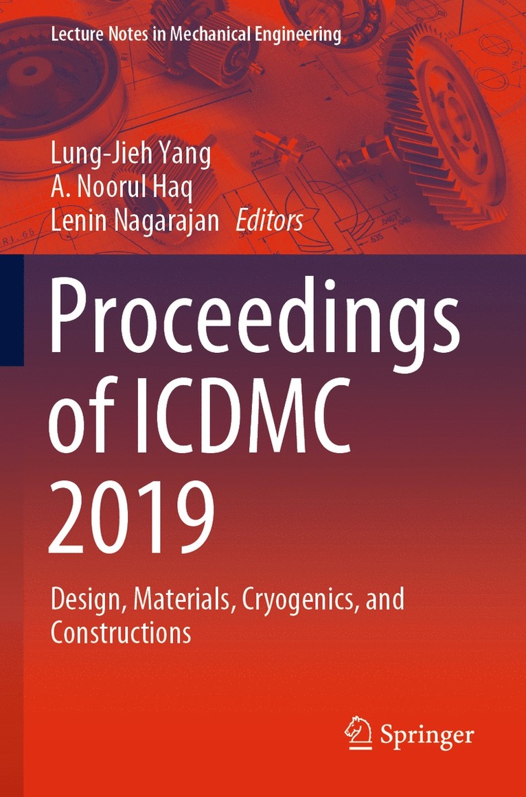 Lung-Jieh Yang, A. Noorul Haq, Lenin Nagarajan - Proceedings of ICDMC 2019, Häftad