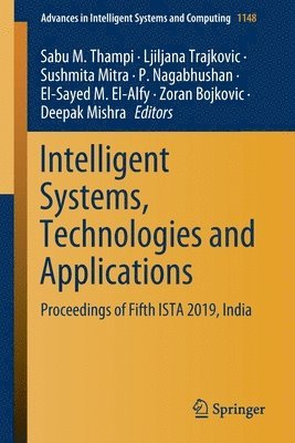 Intelligent Systems, Technologies and Applications 1