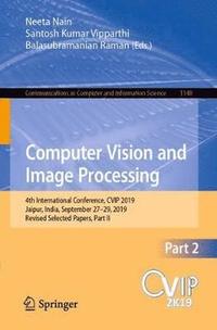 bokomslag Computer Vision and Image Processing