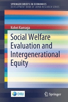 bokomslag Social Welfare Evaluation and Intergenerational Equity