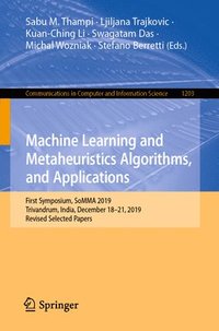 bokomslag Machine Learning and Metaheuristics Algorithms, and Applications