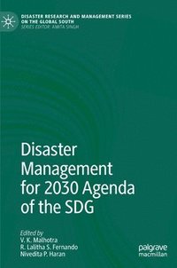 bokomslag Disaster Management for 2030 Agenda of the SDG