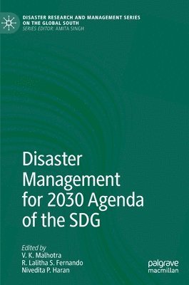 Disaster Management for 2030 Agenda of the SDG