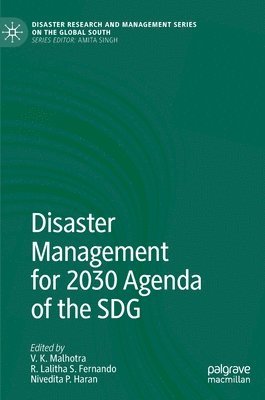 Disaster Management for 2030 Agenda of the SDG 1