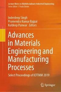 bokomslag Advances in Materials Engineering and Manufacturing Processes