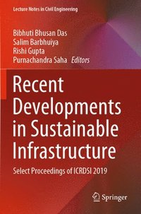 bokomslag Recent Developments in Sustainable Infrastructure