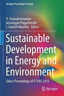 Sustainable Development in Energy and Environment 1