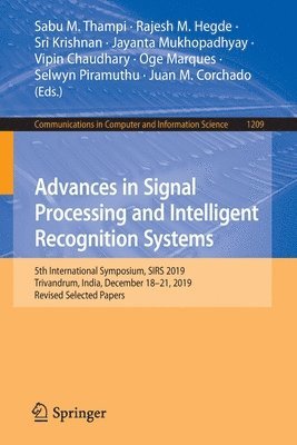 bokomslag Advances in Signal Processing and Intelligent Recognition Systems