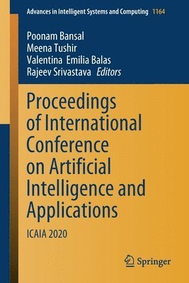 Proceedings of International Conference on Artificial Intelligence and Applications 1