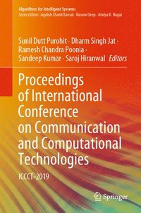 bokomslag Proceedings of International Conference on Communication and Computational Technologies