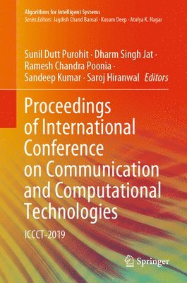 bokomslag Proceedings of International Conference on Communication and Computational Technologies