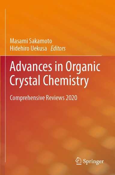 bokomslag Advances in Organic Crystal Chemistry