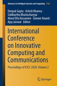 bokomslag International Conference on Innovative Computing and Communications